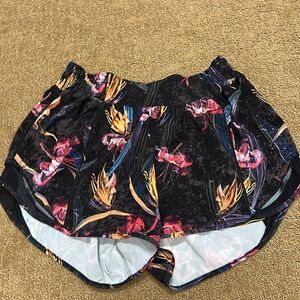 lululemon Black and Pink Athletic Shorts